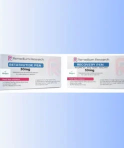 Retatrutide and Recovery Pen 30mg Bundle Remedium Research UK peptide stack