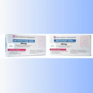 Retatrutide and Recovery Pen 30mg Bundle Remedium Research UK peptide stack