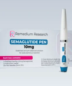 Semaglutide 10mg Remedium Research UK GLP-1 peptide research compound