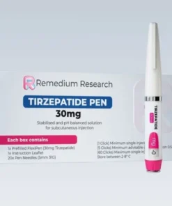 Tirzepatide 30mg Pen Remedium Research UK GLP-1 GIP peptide research